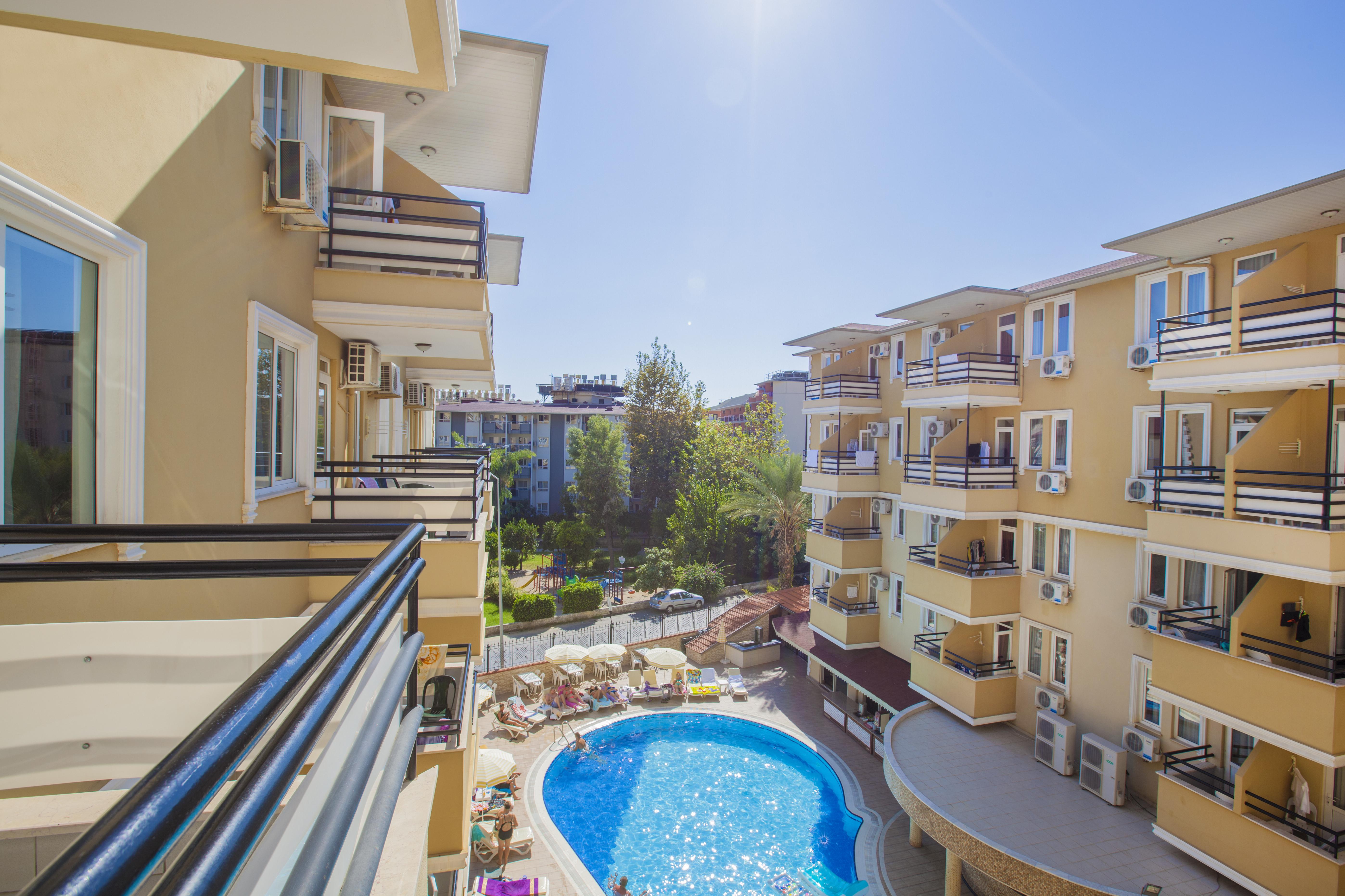 Kleopatra Aydin Hotel Alanya Exteriör bild