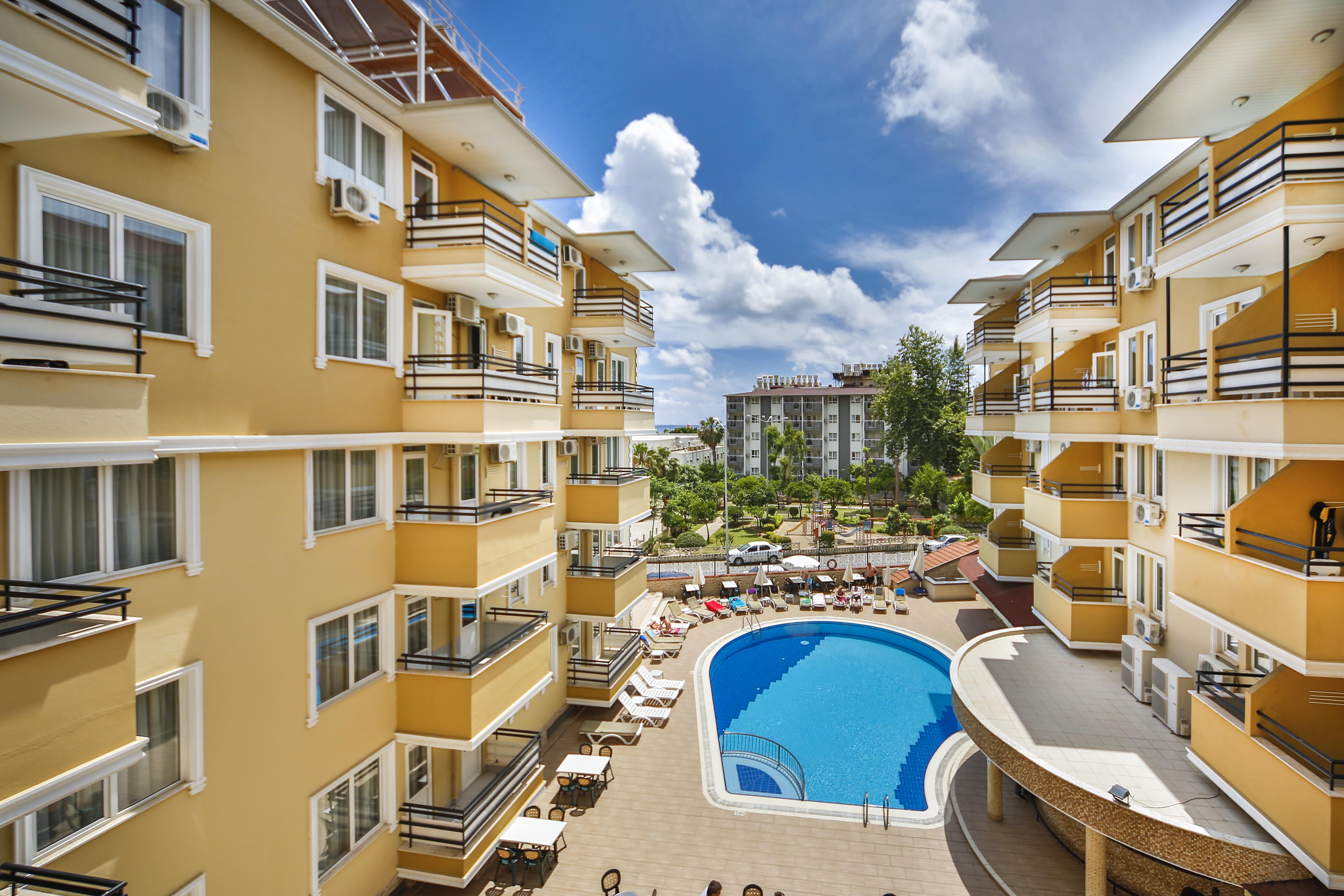 Kleopatra Aydin Hotel Alanya Exteriör bild