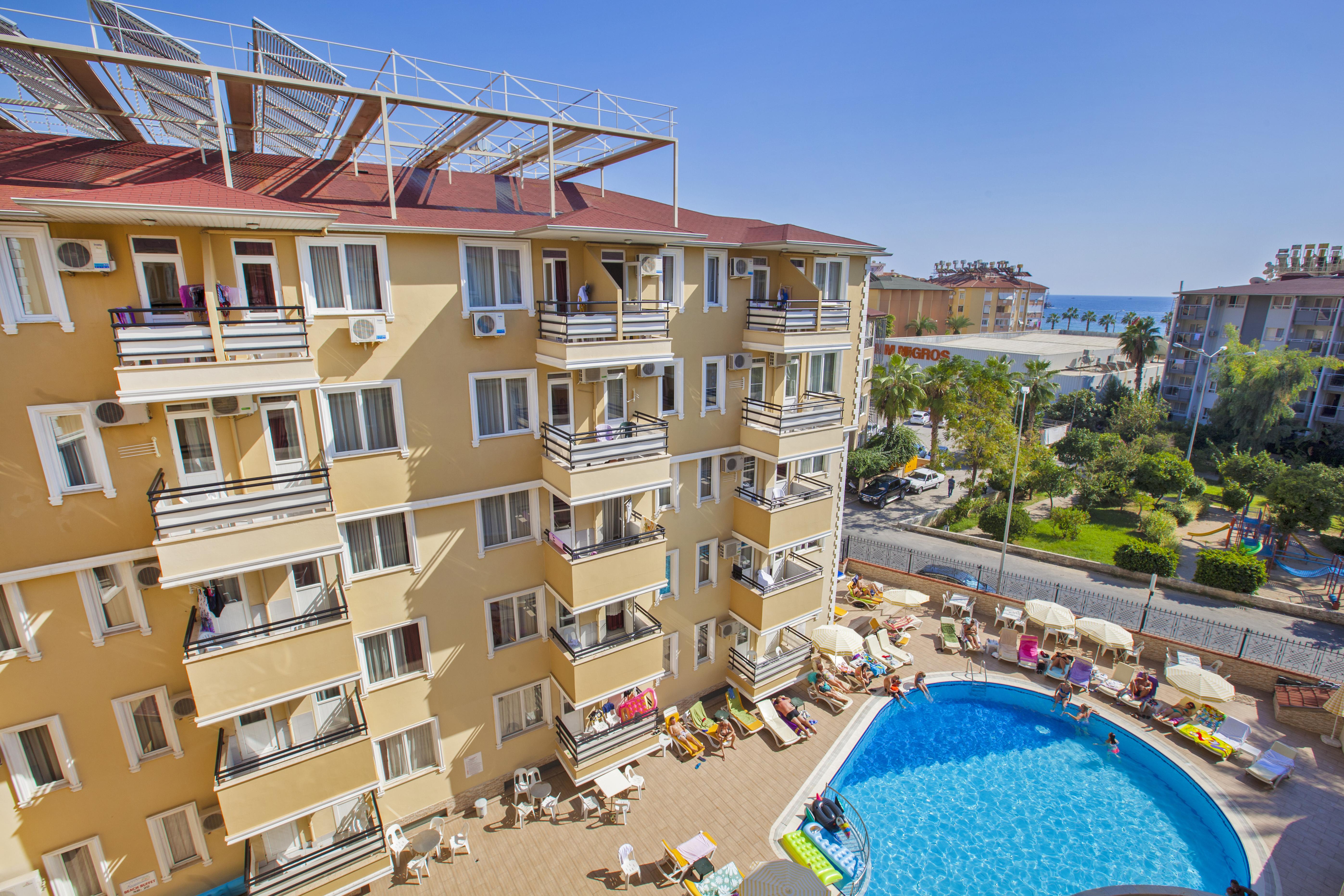 Kleopatra Aydin Hotel Alanya Exteriör bild